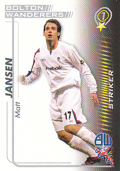 Matt Jansen Bolton Wanderers 2005/06 Shoot Out #375